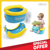 Foldable Travel Potty for Kids – Portable Training Toilet with Fun Banana Design for Boys & Girls